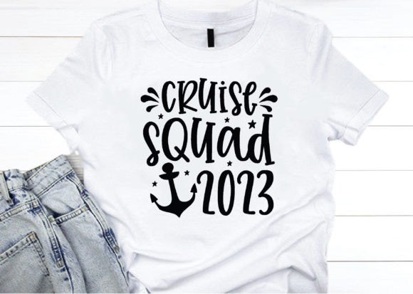 Cruise Squad 2023 Svg for Graphic Designers