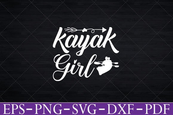 Kayak Girl Shirt Graphics for Modern Blog Design