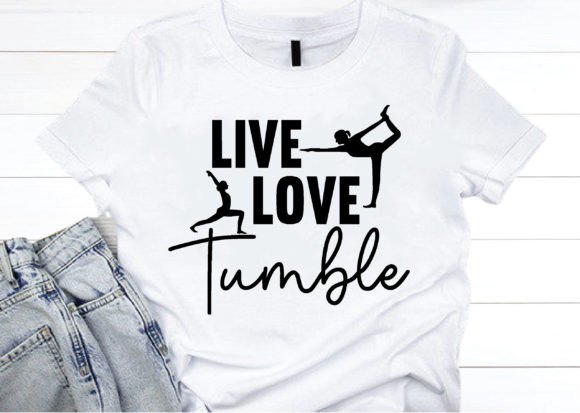 Live Love Tumble Svg for Modern Branding