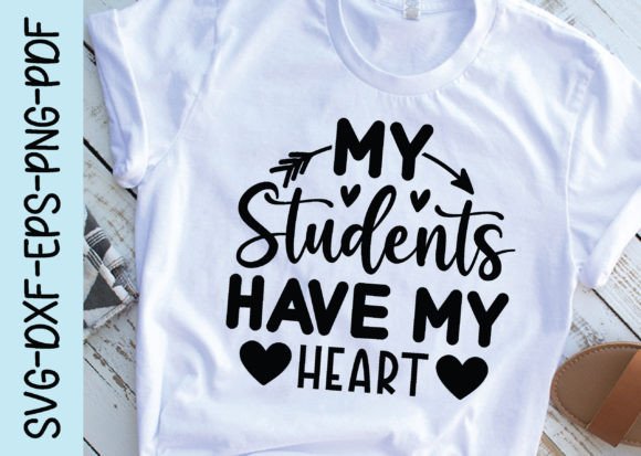 My Students Have My Heart Svg: A Graphic Asset for Heartfelt Branding