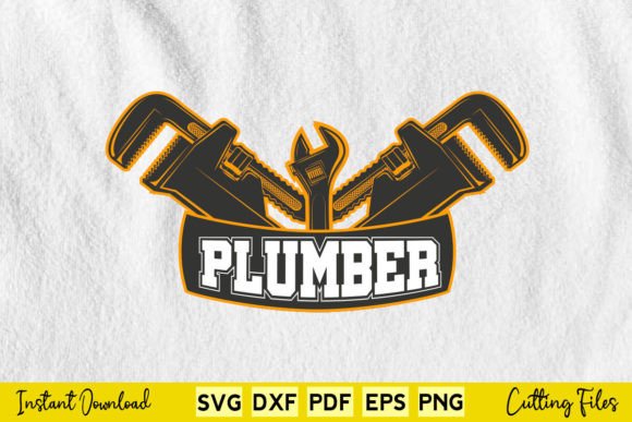 Plumber Profession Plumbing Sayings Job Graphics for Crafts