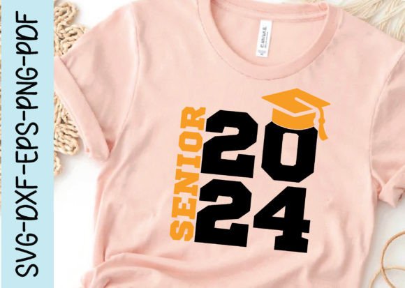 Senior 2024 Svg Graphic for Creative Publishers