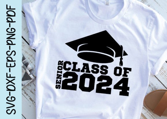 Senior Class of 2024 Svg for Modern Branding
