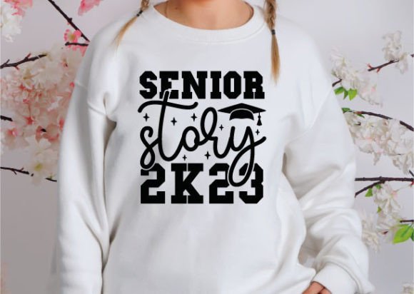Senior Story 2k23 Svg: A Thoughtful Embroidery Design